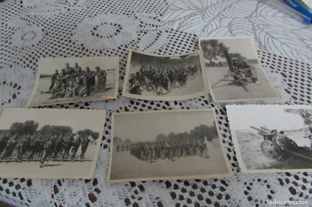 Militaria: LOTE 6 FOTOS MILITARES MANIOBRAS..A&Ntilde;OS 56..57..VALLADOLID...
