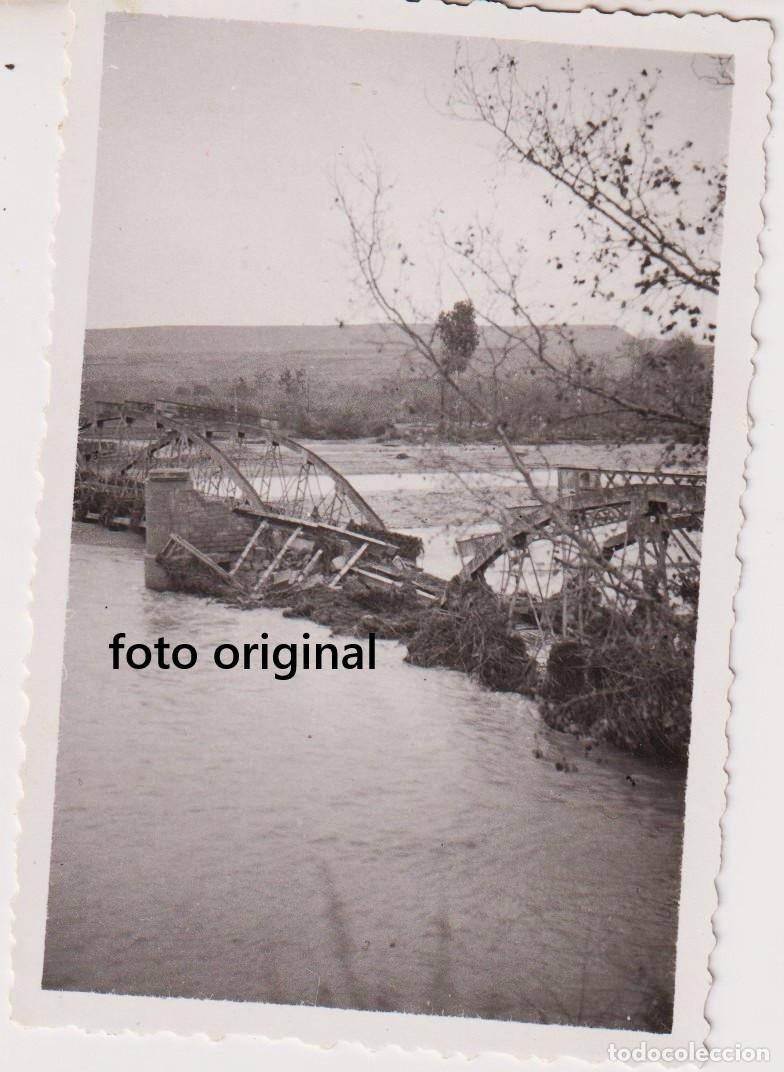 Militaria: ONTI&Ntilde;ENA HUESCA PUENTE VOLADO REPUBLICA FOTO IV NAVARRA GUERRA CIVIL