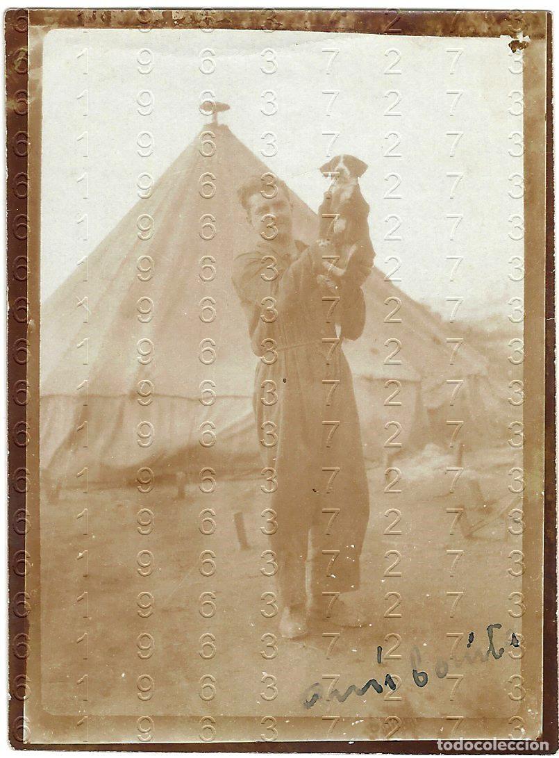 Militaria: GUERRA DE AFRICA DAR DRIUS FRANCISCO CARBAJO ARROYOMOLINOS DE LEON FOTOGRAFIA 9X6 B67