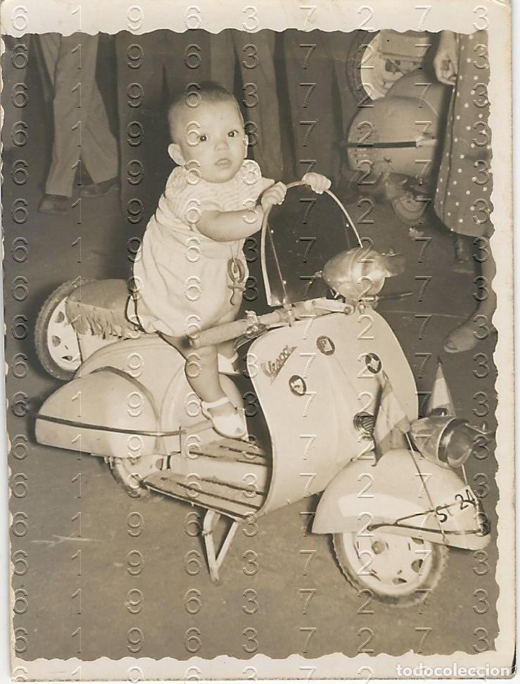 Militaria: VESPA FRANCISCO CARBAJO ARROYOMOLINOS DE LEON FOTOGRAFIA 8X6 B67