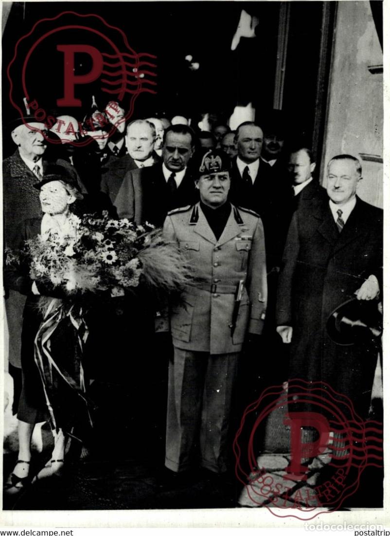 Militaria: COMTE ET COMTESSE CIANO BUDAPEST DARANYI HUNGRIA M DE KANYA 1936 18*13CM Photo Meurisse collectionm