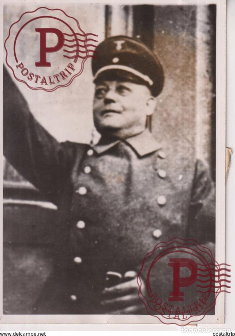 Militaria: LE SIEUR ROSS CONDAMNE A MORT PAR TRIBUNAL MILITAIRE DE NANCY 18*13CM Photo Meurisse collectionmeur