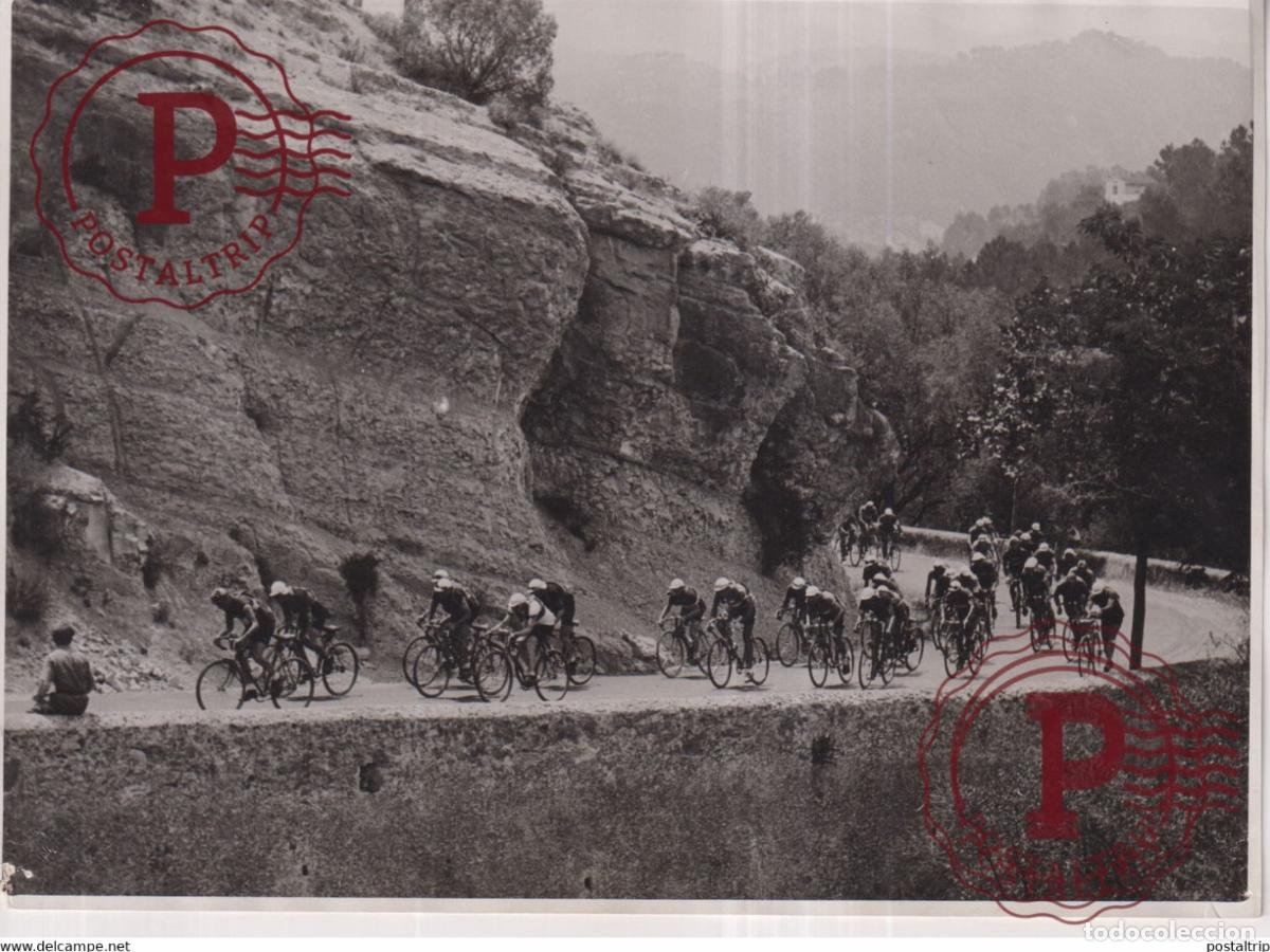 Militaria: TOUR de FRANCE CYCLISTE CANNES NICE MONTEE DU COL DE BRAUS 18*13CM Meurisse collectionmeurisse