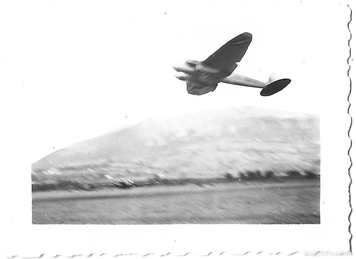 Militaria: 1937-38 Foto guerra civil Heinkel He 111 despegando desde el aeropuerto de Santander Legi&oacute;n C&oacute;ndor