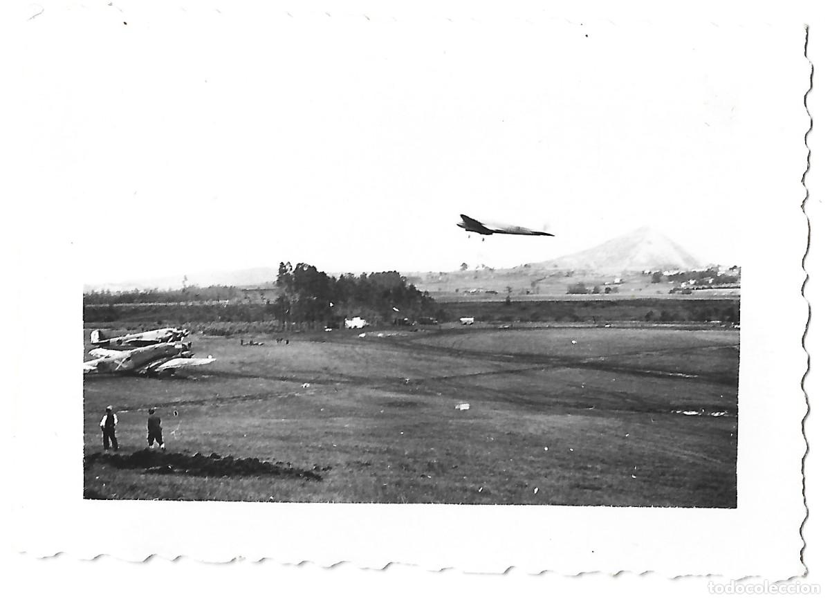 Militaria: 1937-38 Foto guerra civil aeropuerto de Santander Legi&oacute;n C&oacute;ndor