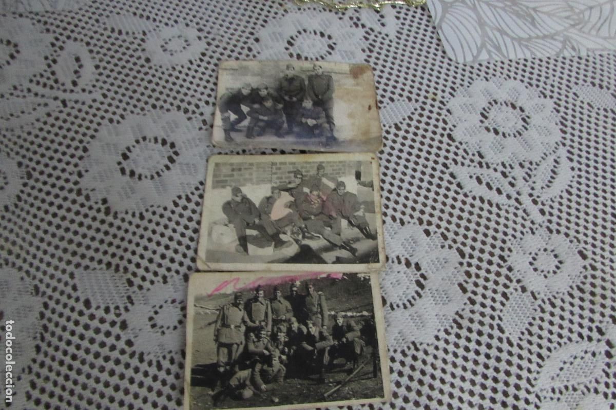 Militaria: LOTE 3 FOTOS MILITARES A&Ntilde;OS 60S..