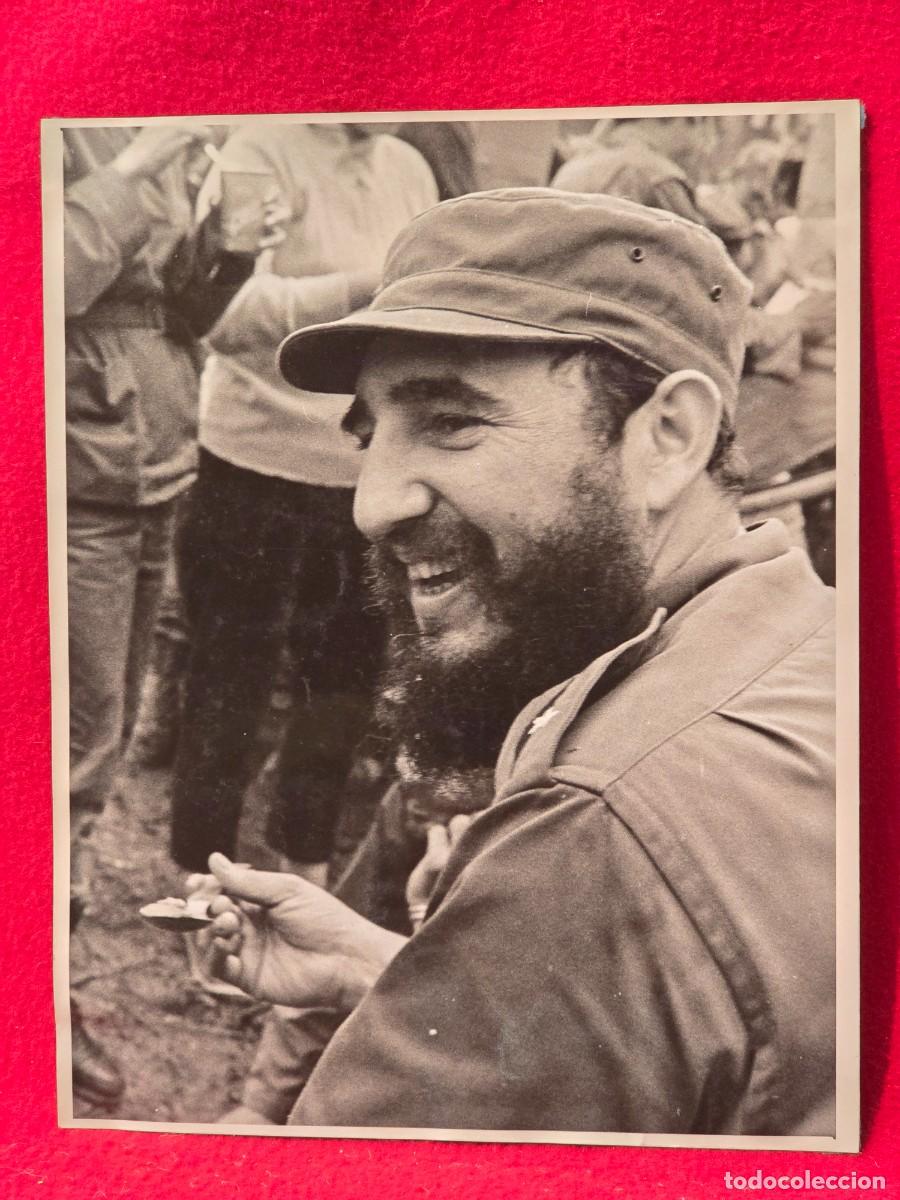 Militaria: FOTO ORIGINAL DE FIDEL CASTRO