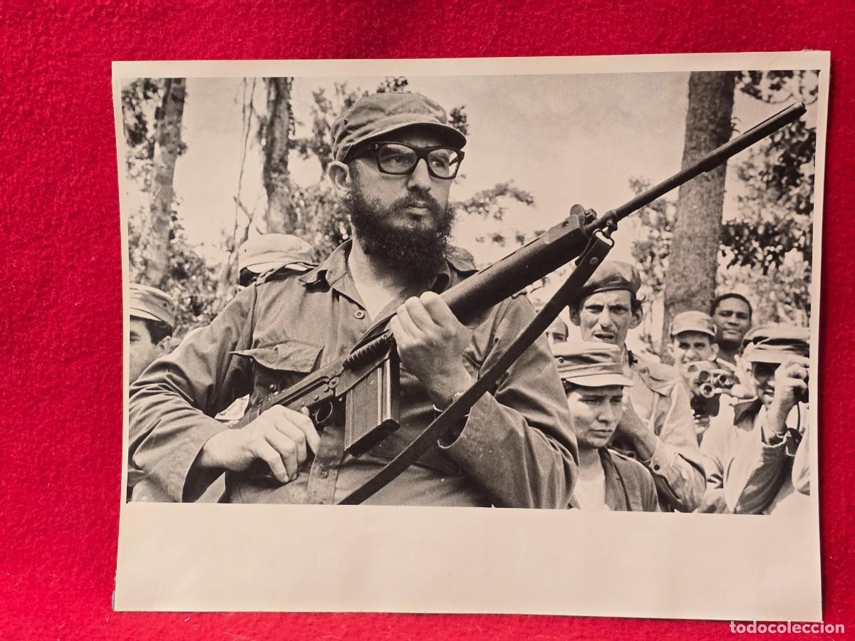 Militaria: FOTO ORIGINAL DE FIDEL CASTRO