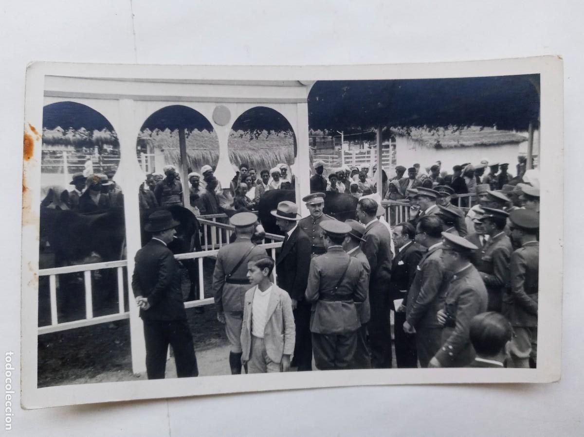 Militaria: PROTECTORADO AFRICA - SIDI IFNI ?, REPUBLICA : FOTO DEL GENERAL CAPAZ , TROPAS MORAS, ETC