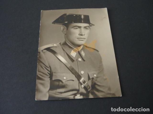 Militaria: ALUMNO ACADEMIA GUARDIA CIVIL EL ESCORIAL MADRID FOTOGRAFIA 9 X 12 CM QUESADA FOTOGRAFO