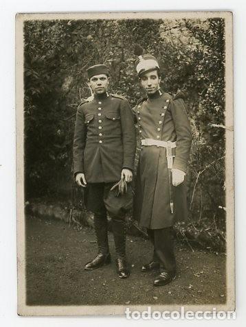 Militaria: Dos militares de INGENIEROS. H. 1915. Epoca Alfonso XIII