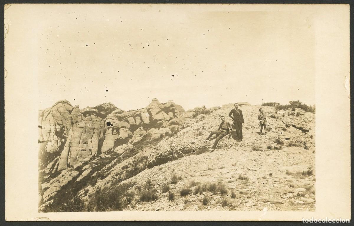 Militaria: GUERRA CIVIL, FOTOGRAF&Iacute;A MILITAR, SOLDADO EJ&Eacute;RCITO POPULAR, MONTSERRAT