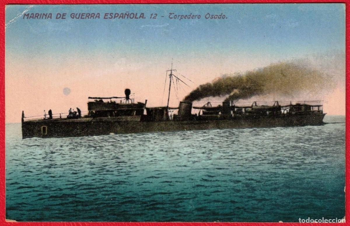 Militaria: Marina de guerra espa&ntilde;ola - Espa&ntilde;a - Torpedero Osado - 12