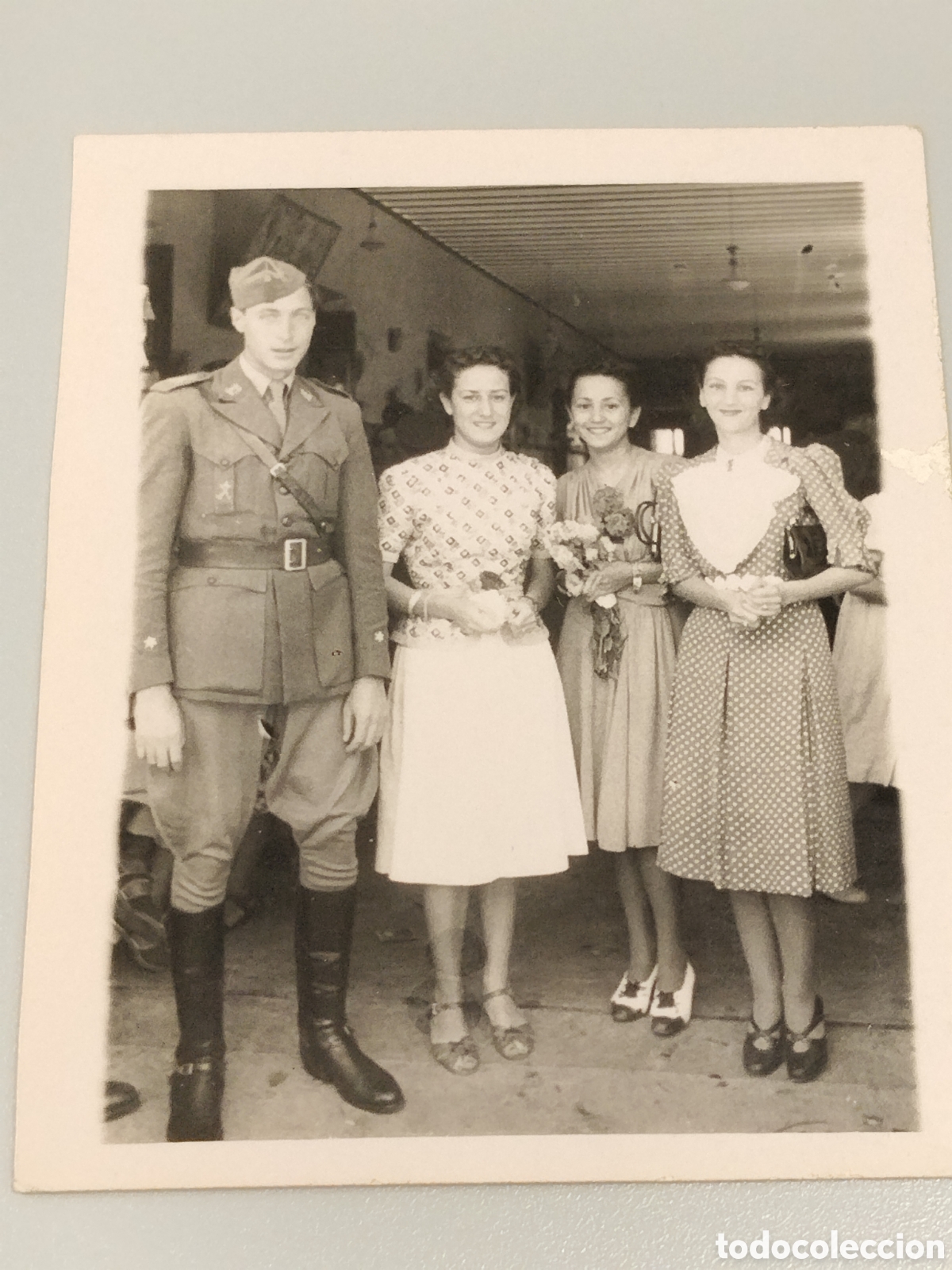 Militaria: Fotograf&iacute;a guerra civil militar.bando nacional.falange.franco requete.legionarios.patriotico
