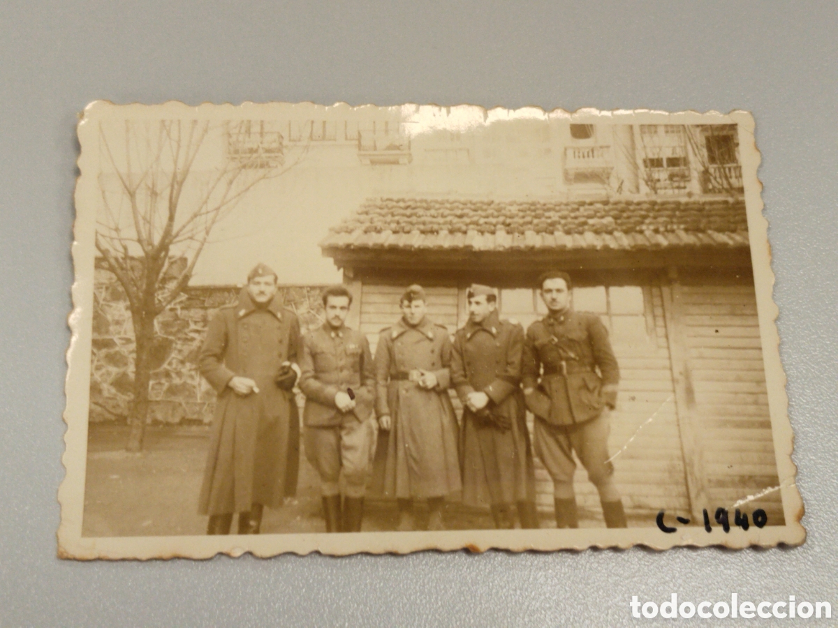 Militaria: Fotograf&iacute;a guerra civil militar.bando nacional.falange.franco requete.legionarios.patriotico