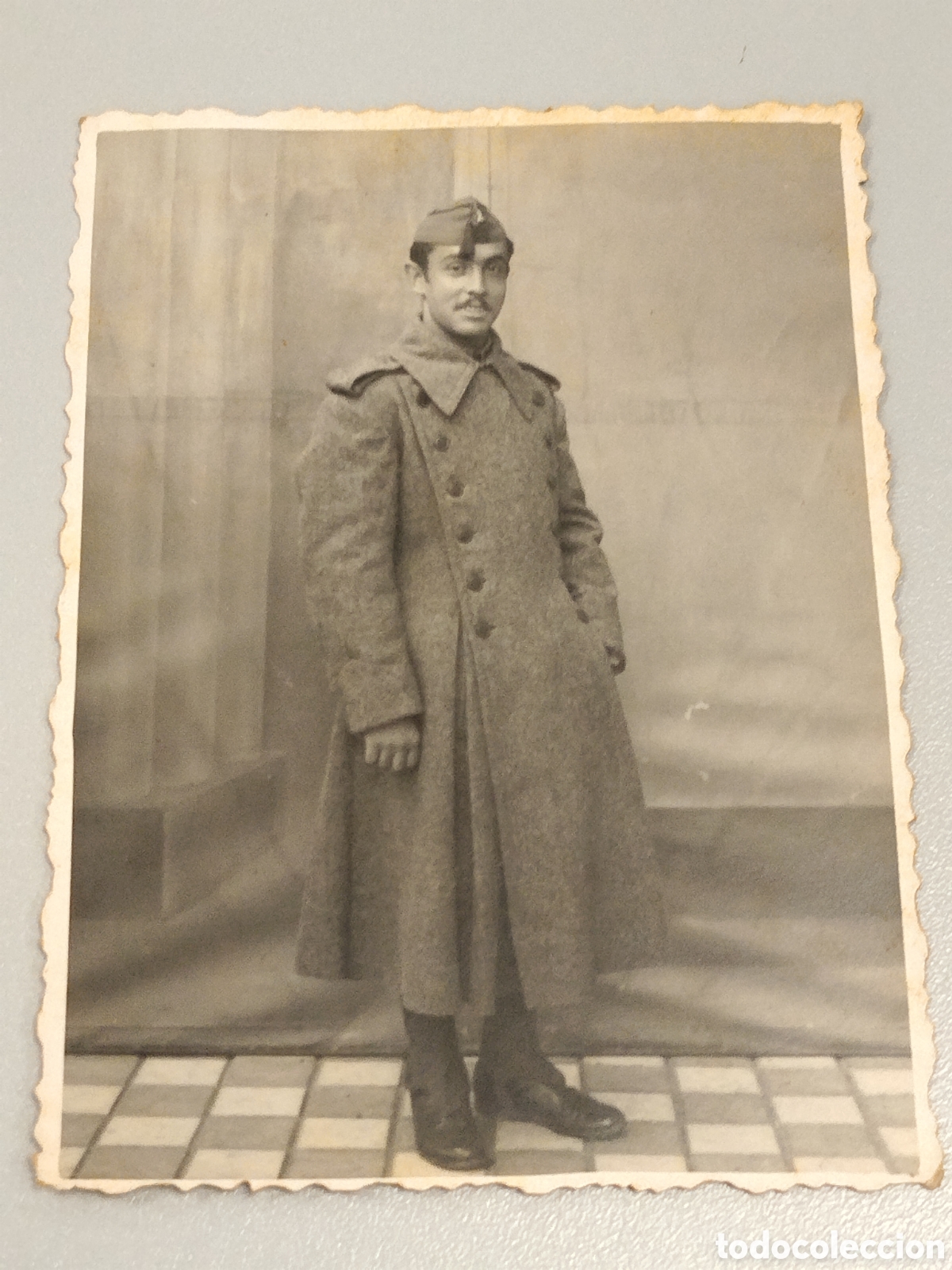 Militaria: Fotograf&iacute;a guerra civil militar.bando nacional.falange.franco requete.legionarios.patriotico
