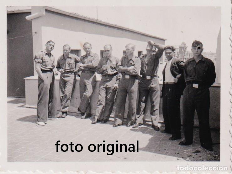 Militaria: TERRAZA HOTEL PASAJES GIJON MIEMBROS LEGION CONDOR GUERRA CIVIL