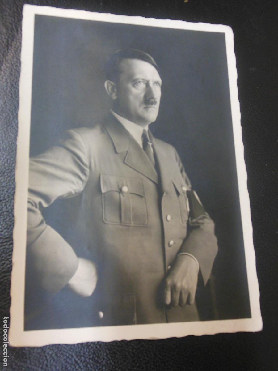 Militaria: FOTOGRAF&Iacute;A DE ADOLF HITLER - TARJETA POSTAL FOTOGR&Aacute;FICA MILITAR II GUERRA MUNDIAL RETRATO