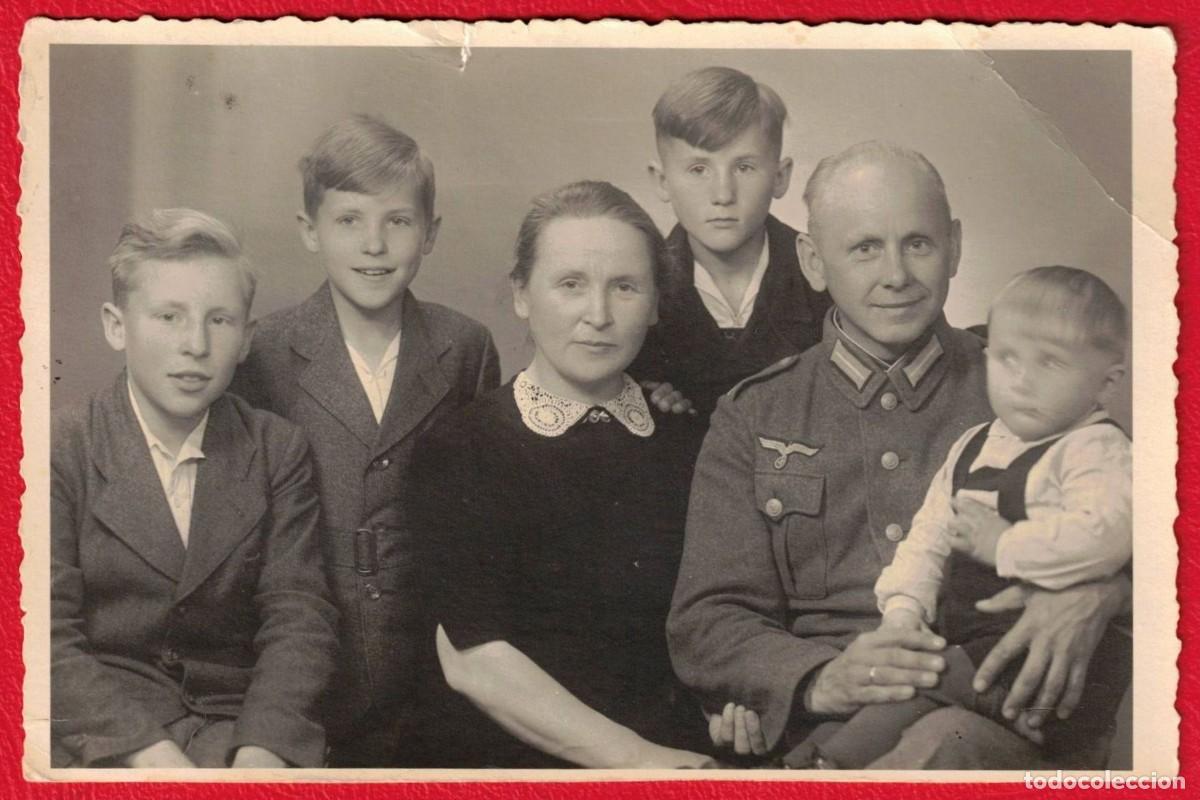 Militaria: WEHRMACHT &ndash; HEER &ndash; Retrato familiar - Deutsches Reich - III Reich &ndash; Adolf Hitler