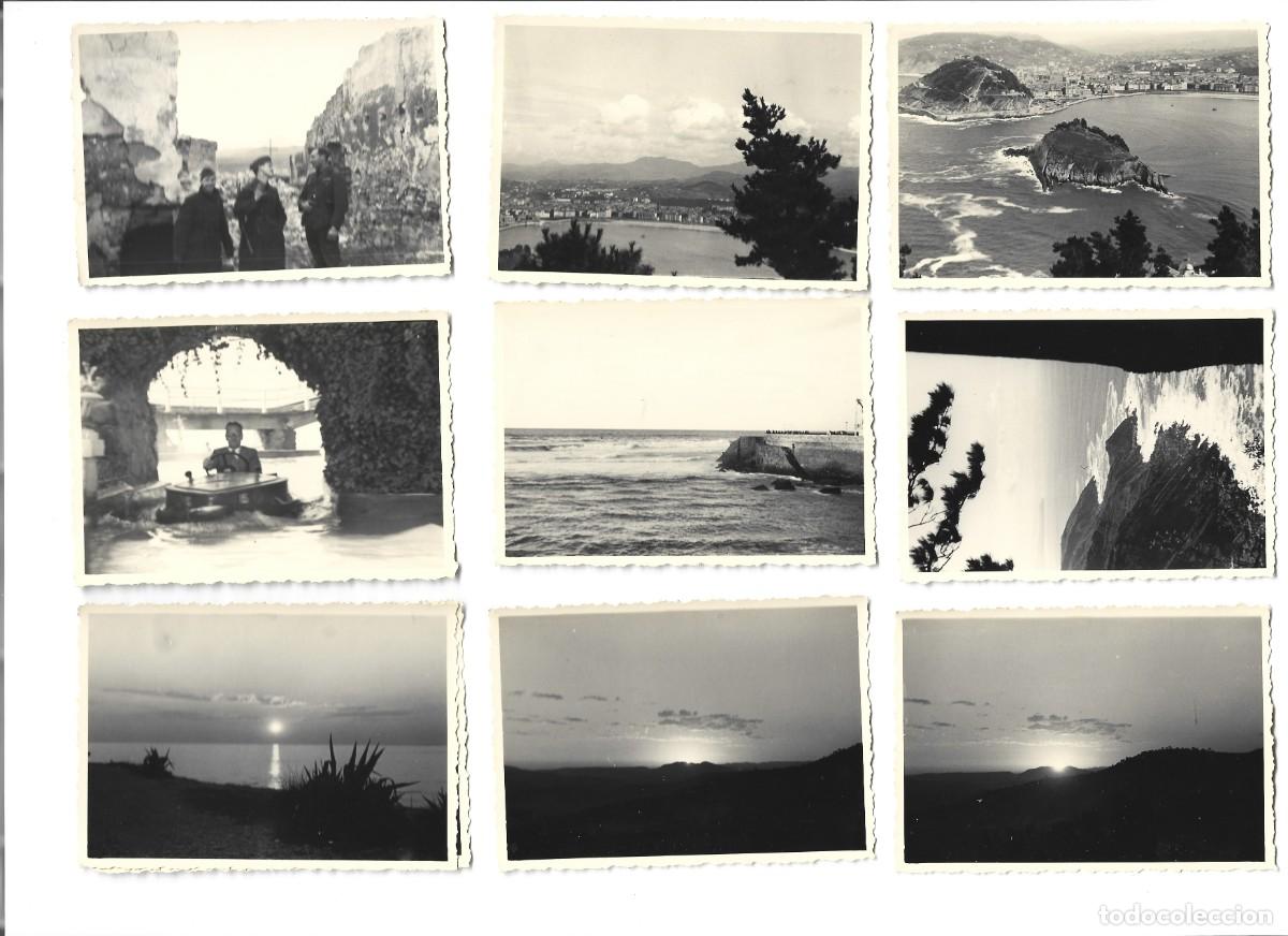 Militaria: 1938ca LOTE 9 FOTOGRAF&Iacute;AS GUERRA CIVIL SAN SEBASTI&Aacute;N TOMADAS POR SOLDADOS DE LA LEGI&Oacute;N C&Oacute;NDOR