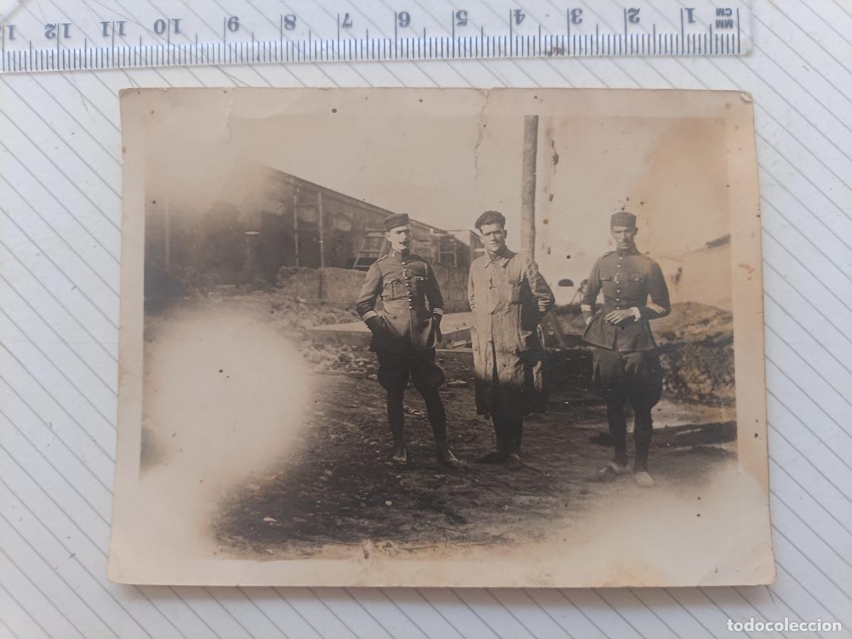 Militaria: Militares, foto antigua
