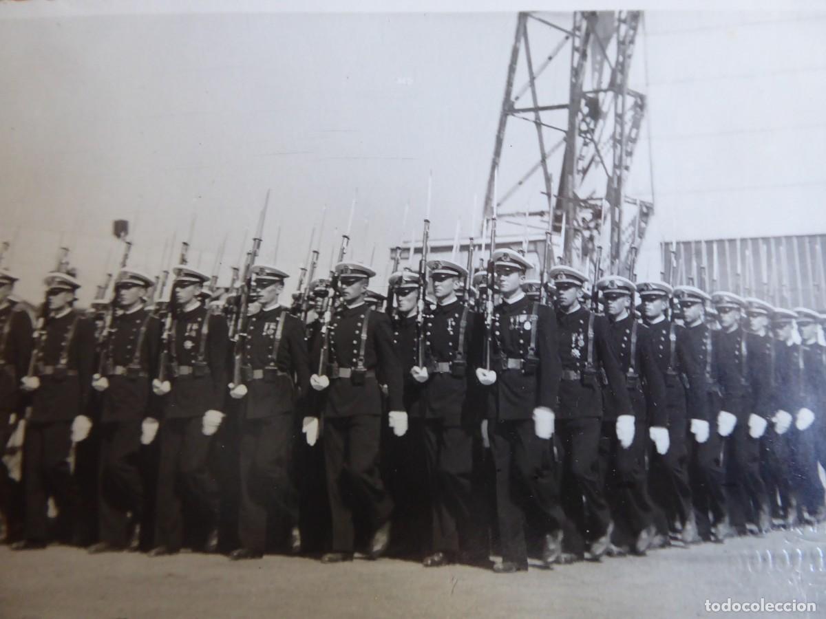 Militaria: Fotograf&iacute;a oficiales armada. San Fernando 1941