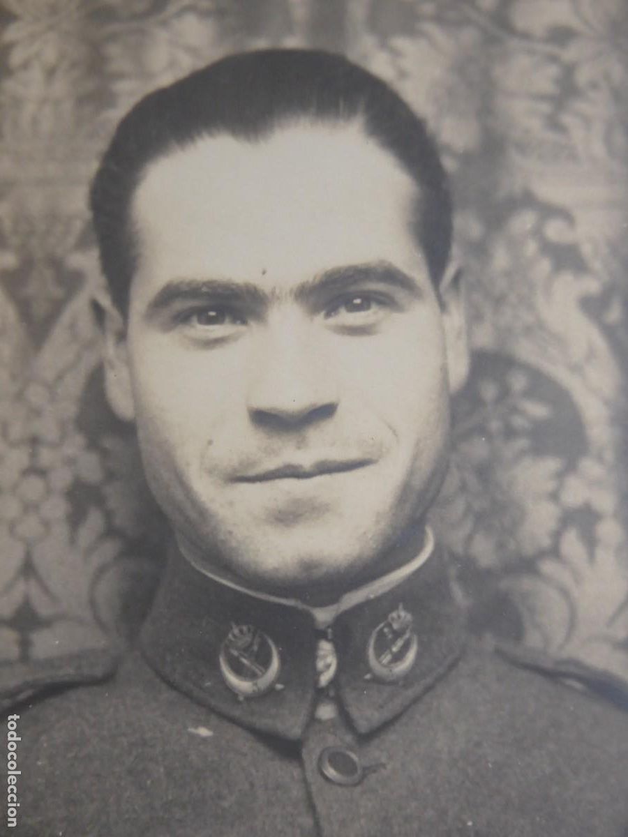 Militaria: Fotograf&iacute;a soldado regulares. Guerra de Marruecos
