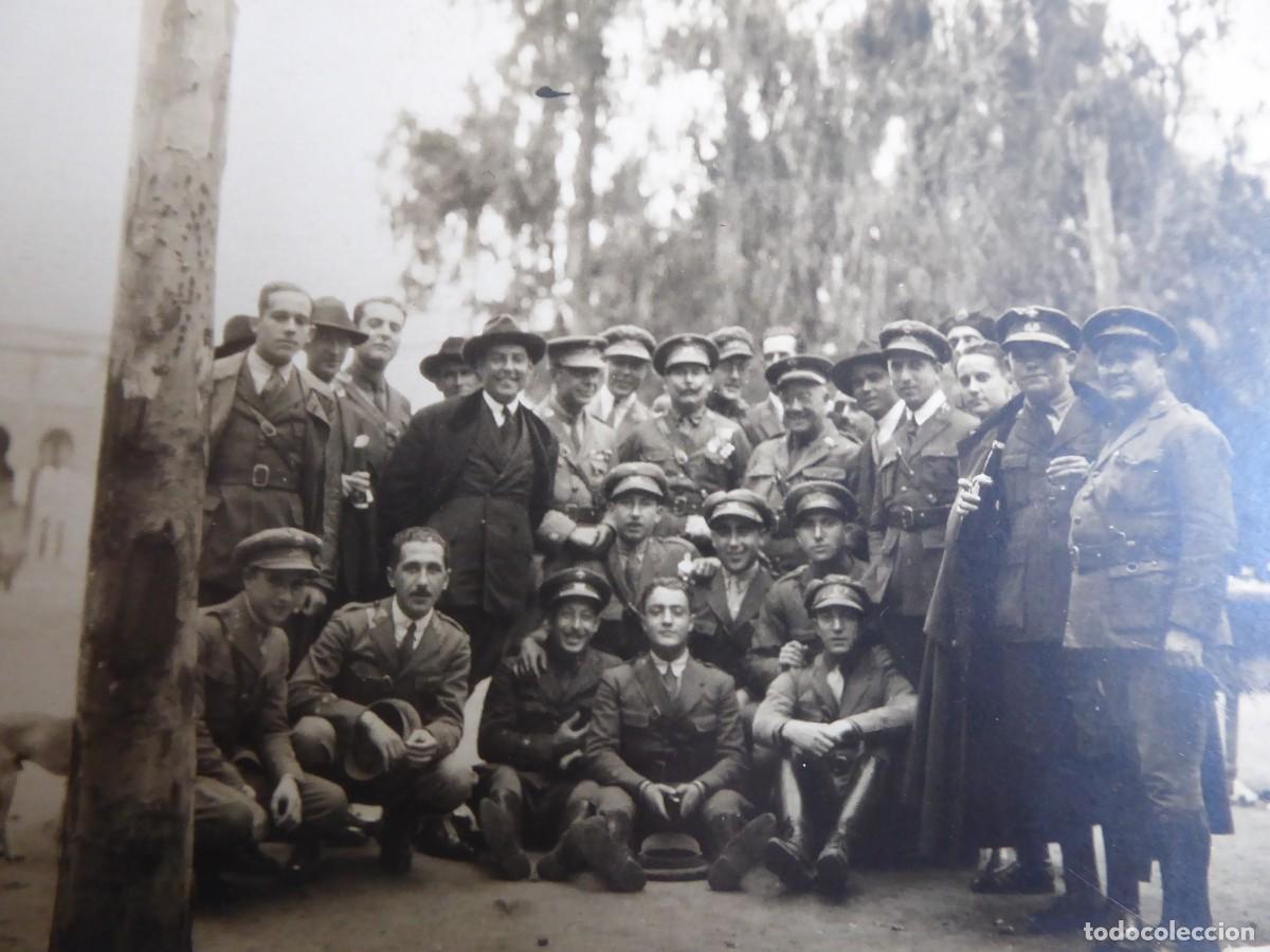 Militaria: Fotograf&iacute;a oficiales regulares. Guerra de Marruecos
