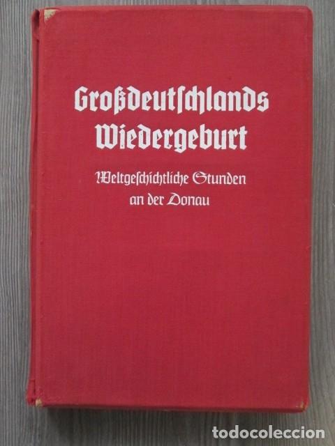 Militaria: Raumbildalbum 1938 Gro&szlig;deutschlands Wiedergeburt &ndash; 100 foto stereoscopiche + visore