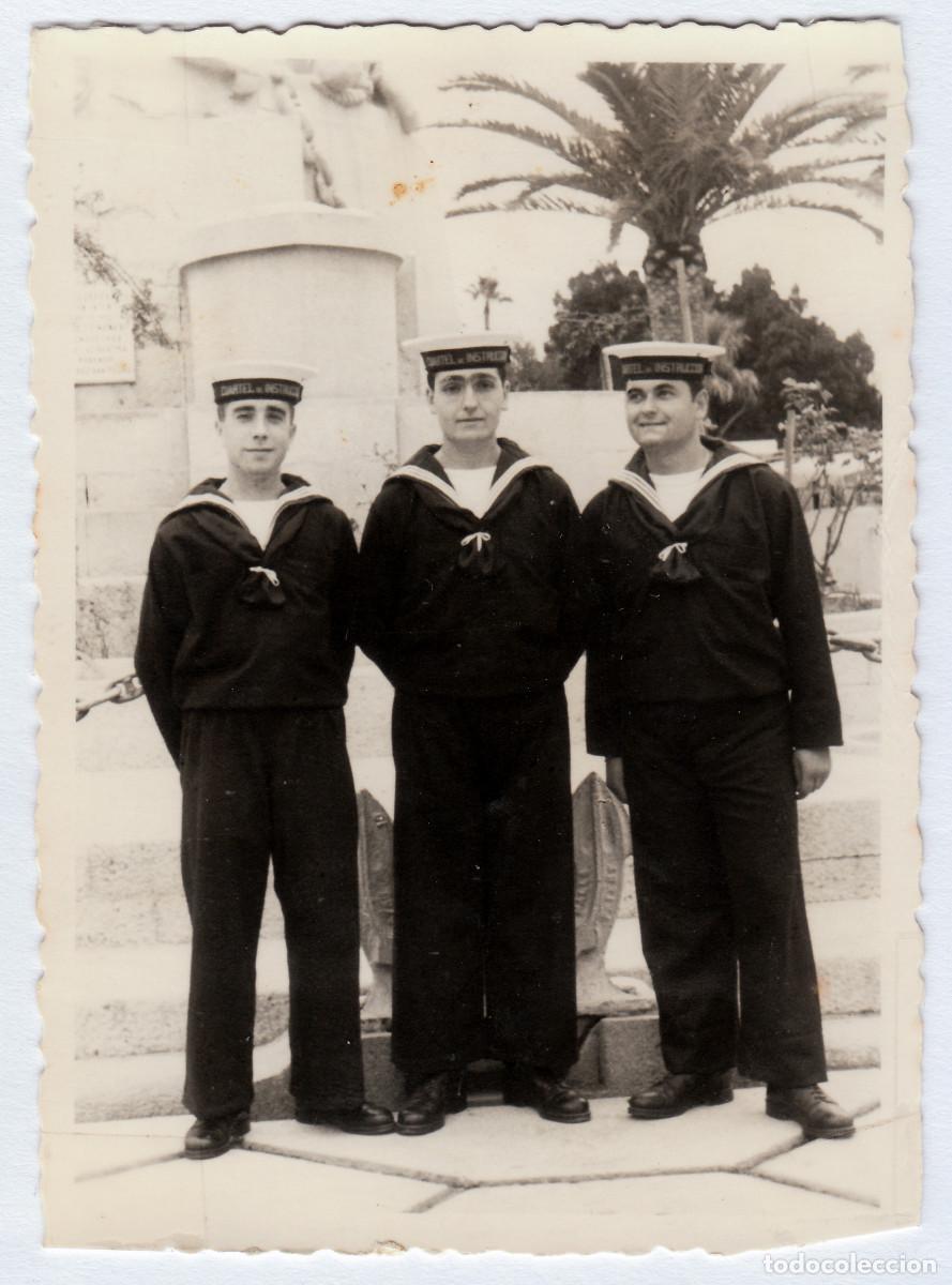 Militaria: Marineros. Cuartel de Instrucci&oacute;n, Cartagena, Murcia. A&ntilde;os 60 g aa