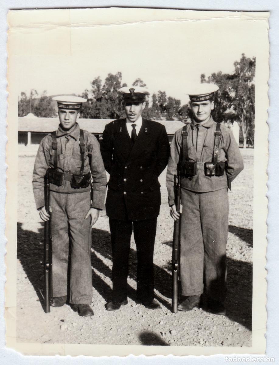 Militaria: Militares. Cuartel de Instrucci&oacute;n, Cartagena, Murcia. A&ntilde;os 60 g aa