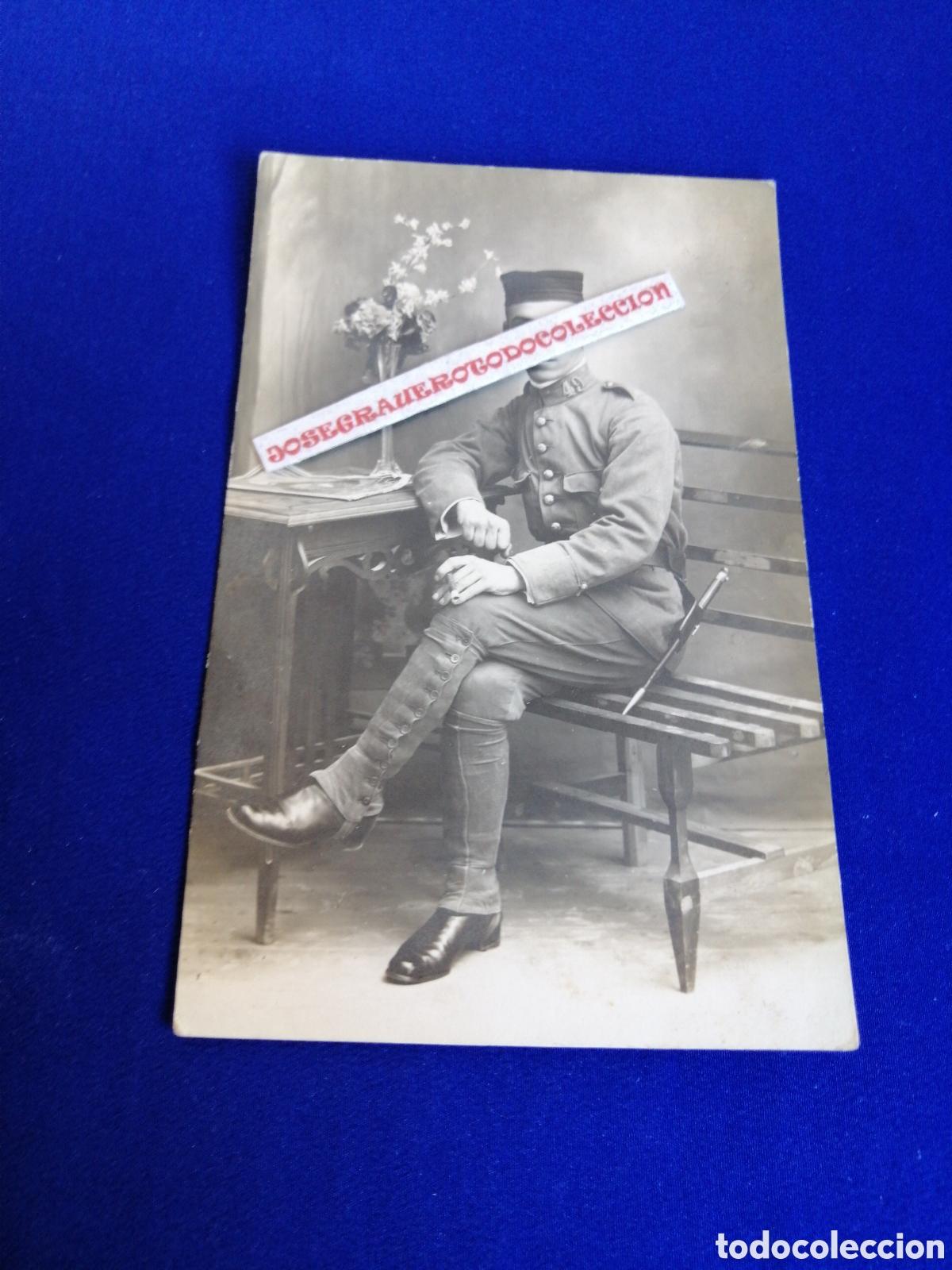 Militaria: MILITAR EJ&Eacute;RCITO ESPA&Ntilde;OL A&Ntilde;O 1920 FOTOGRAF&Iacute;A POSTAL ANTIGUA SIGLO PASADO