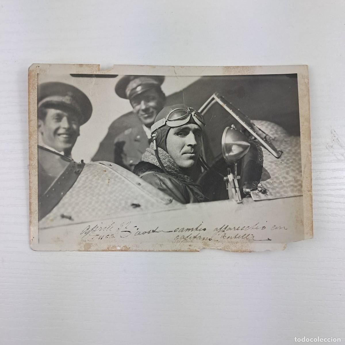 Militaria: Foto b/n raffigurante un Macchi MC 72 RAV