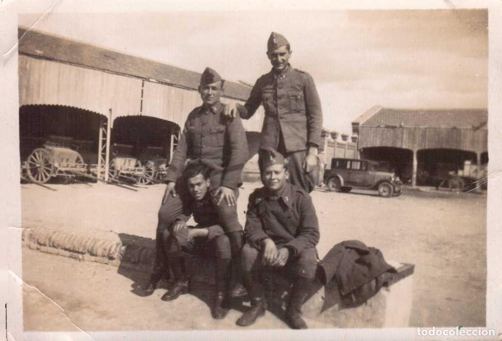 Militaria: FOTOGRAFIA MILITARES DE ARTILLERIA GUERRA CIVIL O REPUBLICA