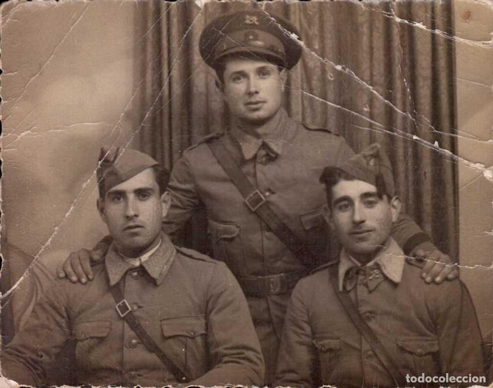 Militaria: FOTOGRAFIA MILITARES INFANTERIA GUERRA CIVIL correaje sam browne A&Ntilde;O 1937