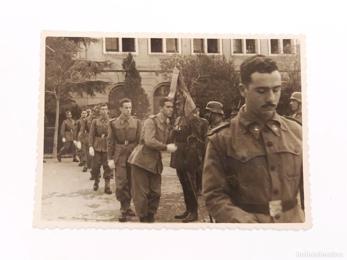 Militaria: MILITAR - JURA DE BANDERA - A&Ntilde;O 1949 - FOTOGRAFIA ANTIGUA -(116.554)