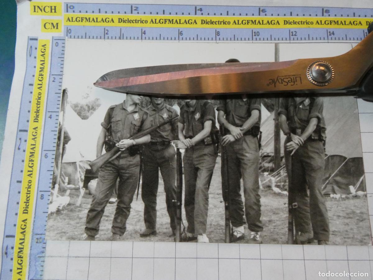 Militaria: FOTO FOTOGRAF&Iacute;A MILITAR. SOLDADOS RECLUTAS INGENIEROS MANIOBRAS 2850