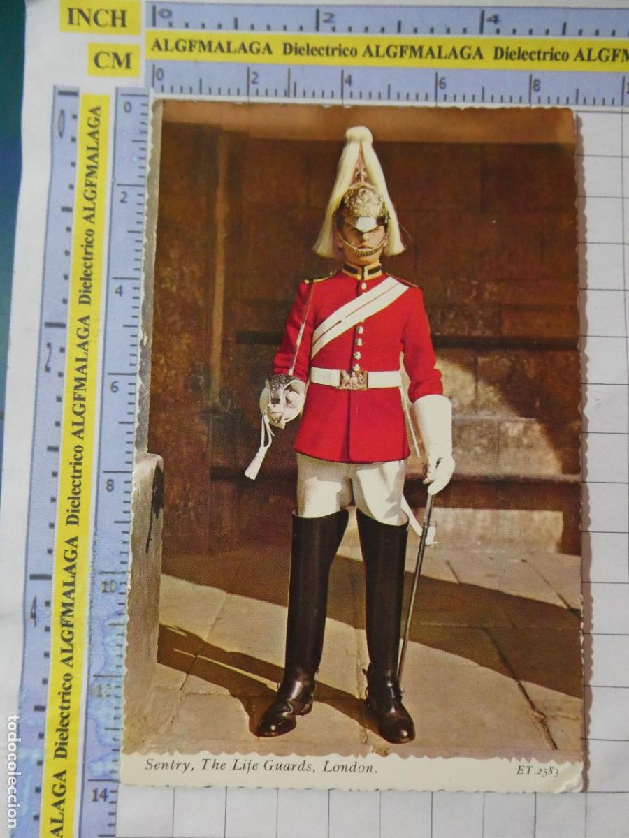 Militaria: POSTAL MILITAR. LONDRES INGLATERRA. SENTRY THE LIFE GUARDS. 2853