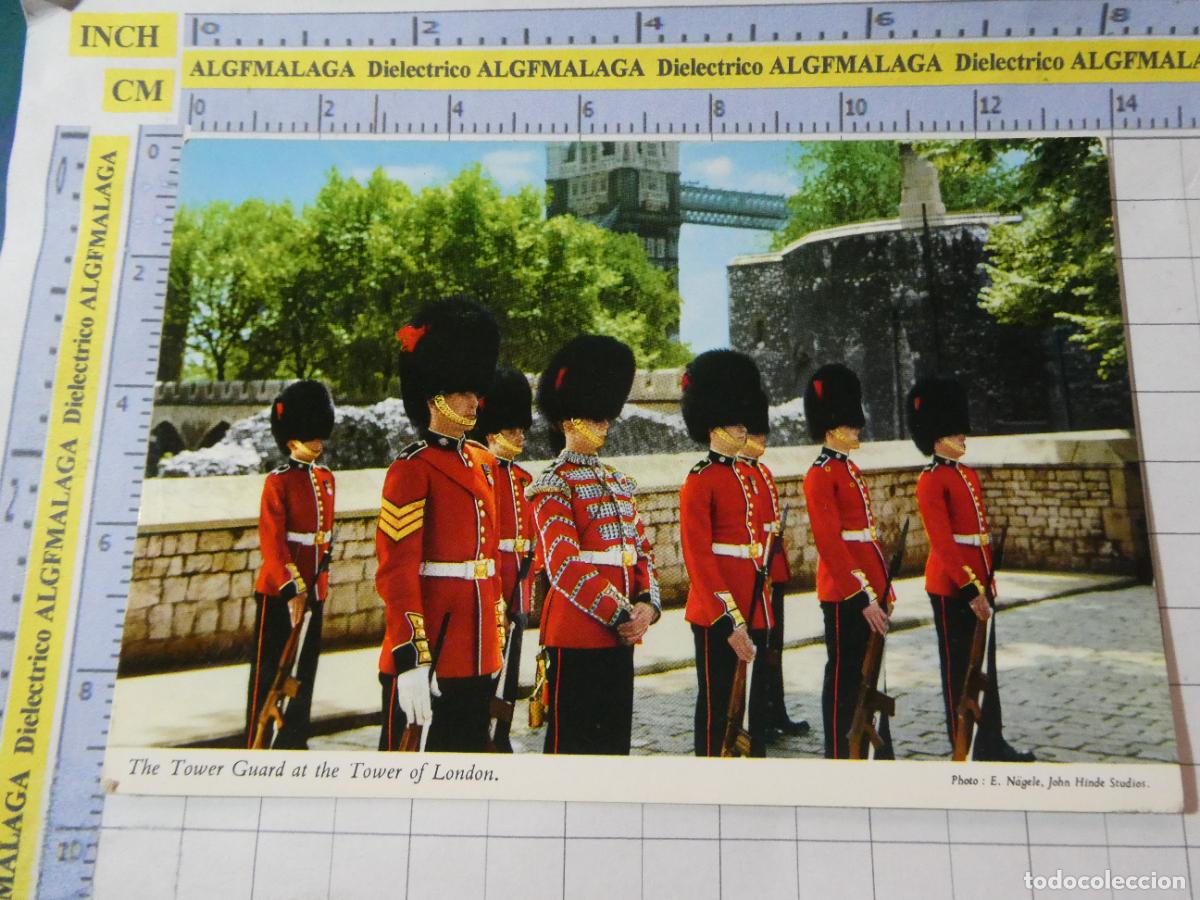 Militaria: POSTAL MILITAR. LONDRES INGLATERRA. THE TOWER GUARD AT THE TOWER OF LONDON. 2865