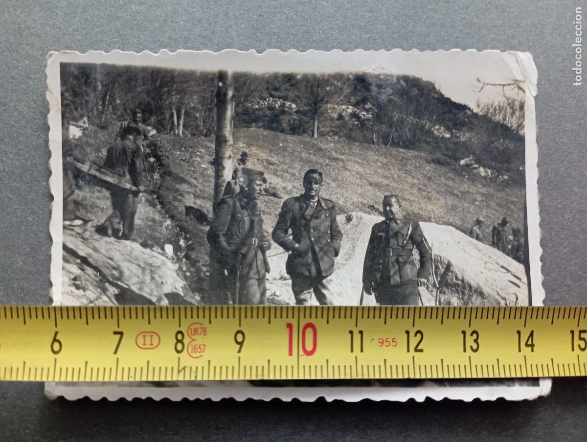 Militaria: Foto militares en operaciones. Guerra Civil