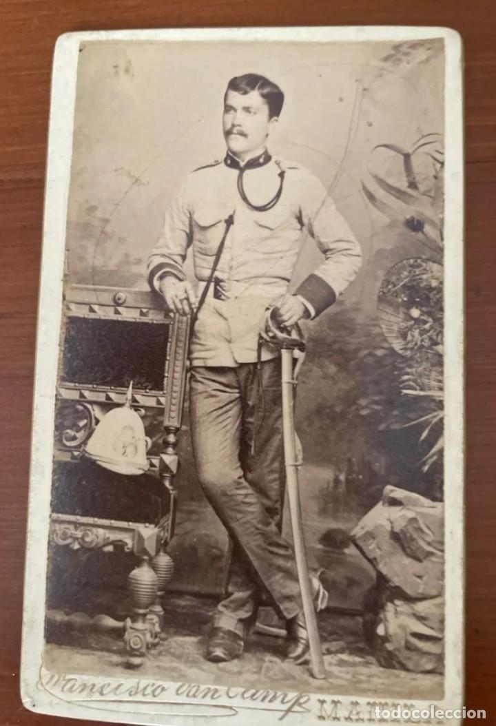 Militaria: FOTO MILITAR MANILA, FILIPINAS-FRANCISCO VAN CAMP