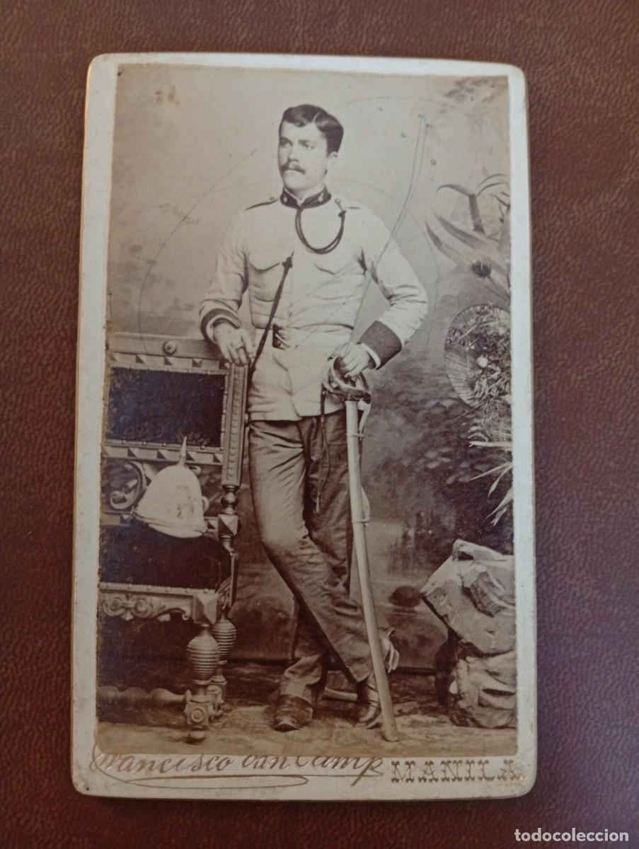 Militaria: FOTO MILITAR MANILA, FILIPINAS-FRANCISCO VAN CAMP