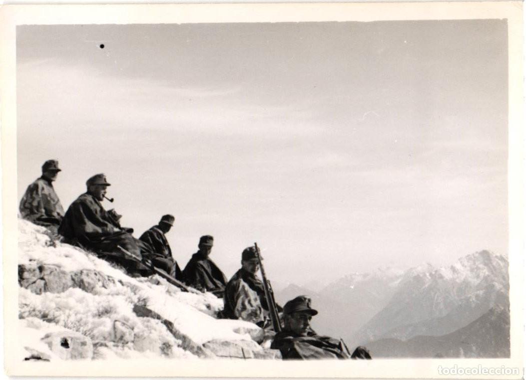 Militaria: Gebirgsj&auml;gers Tropas de monta&ntilde;a alemanas - Alpes Bavaros - WEHRMACHT &ndash; HEER
