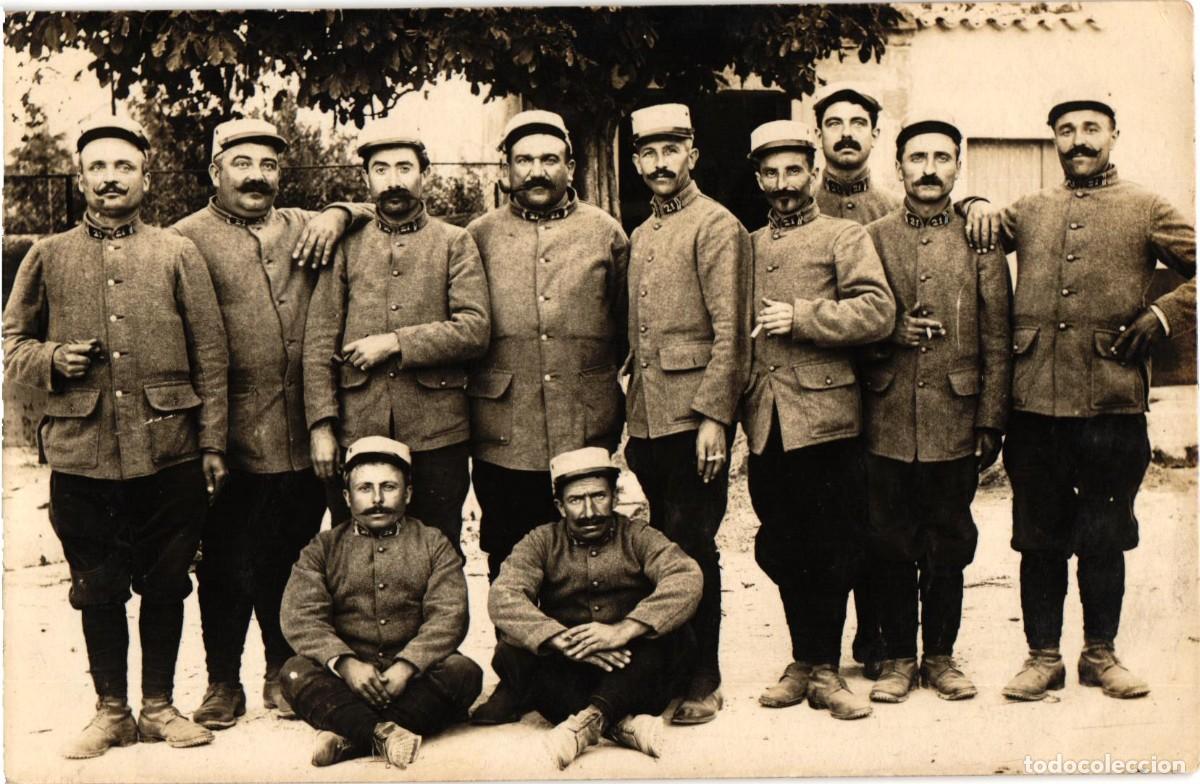 Militaria: Soldados FRANCESES durante la 1 Primera Guerra Mundial - Poilus