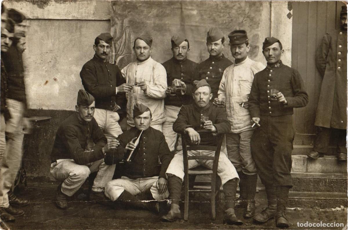 Militaria: Soldados FRANCESES durante la 1 Primera Guerra Mundial - Poilus