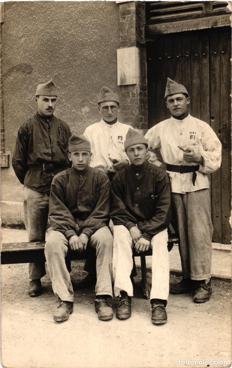 Militaria: Soldados FRANCESES durante la 1 Primera Guerra Mundial - Poilus