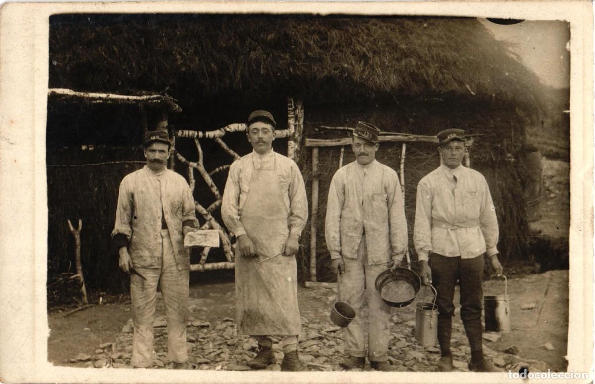 Militaria: Soldados FRANCESES durante la 1 Primera Guerra Mundial - Poilus