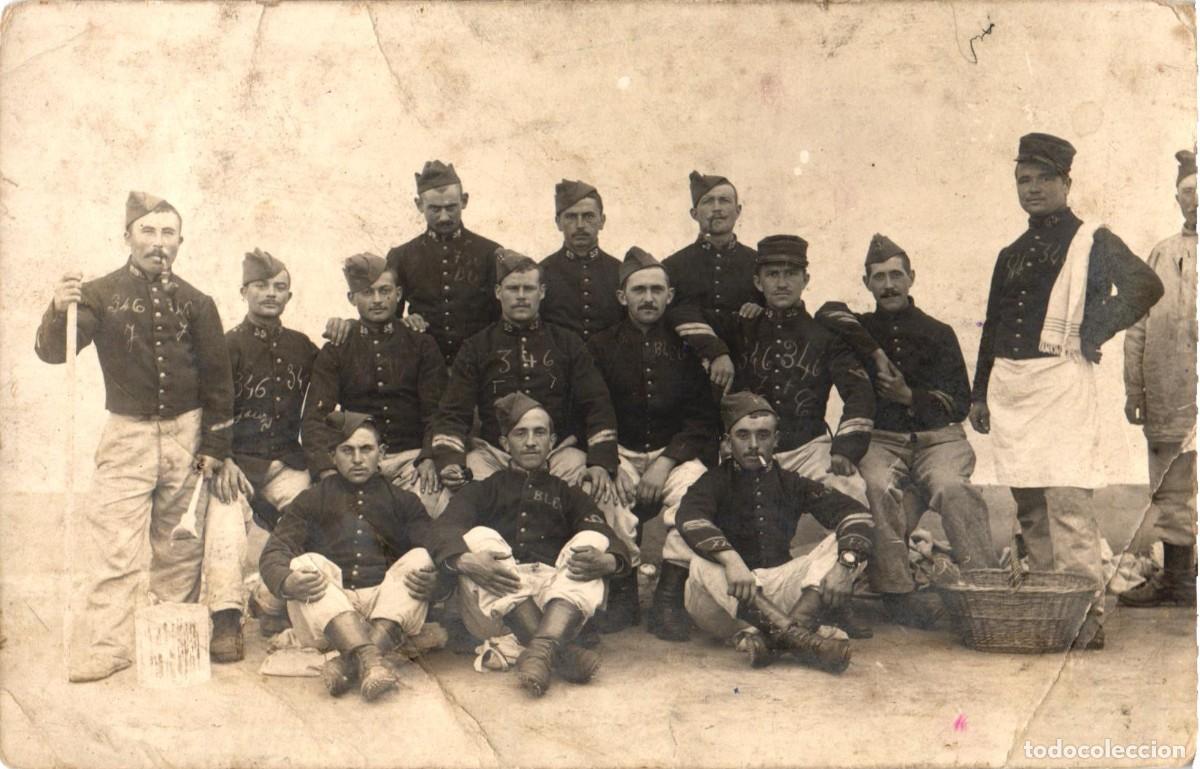 Militaria: Soldados FRANCESES durante la 1 Primera Guerra Mundial - Poilus