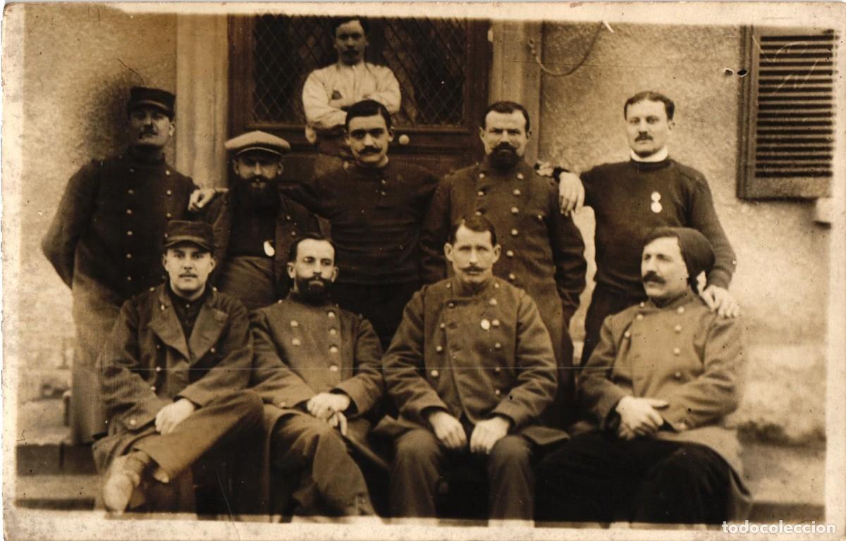 Militaria: Soldados FRANCESES durante la 1 Primera Guerra Mundial - Poilus