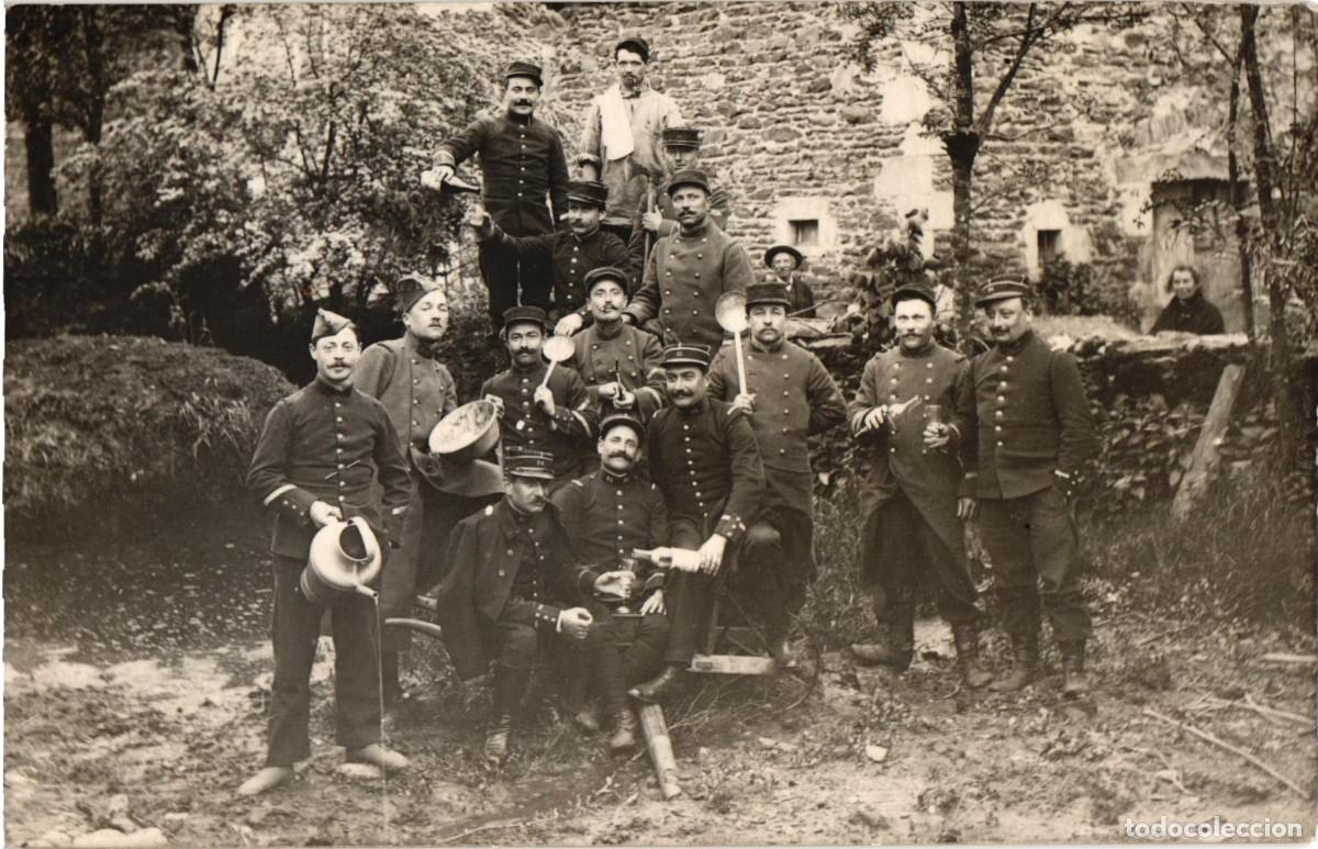 Militaria: Soldados FRANCESES durante la 1 Primera Guerra Mundial - Poilus